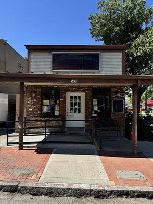 Front of the restaurant