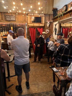 Tasting events in Cullen's Saloon