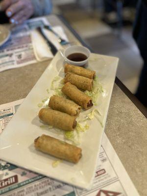 Korean BBQ Eggroll special