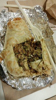 Carnitas burrito