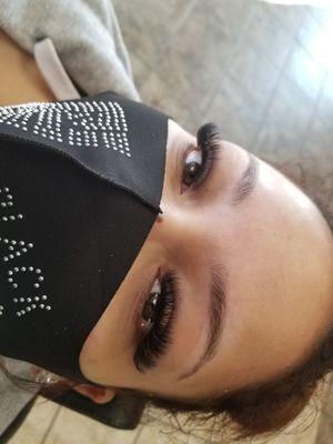 Volume lashes