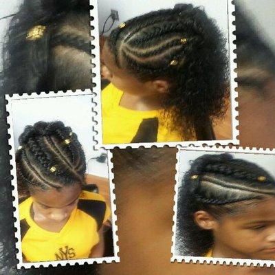 low maintance style on all natural hair