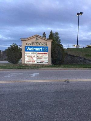 Shoppes at Holly Springs (Walmart)