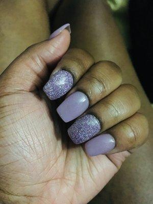 Purple Glitter