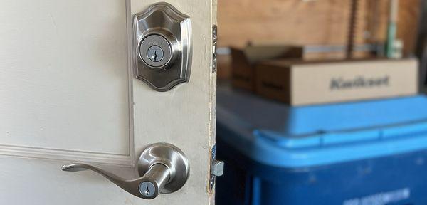 Looking for a better lock? We install new locks on your home.