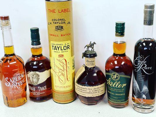 Bourbon selection