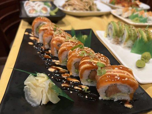 Red dragon roll