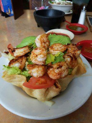 Shrimp salad - beautiful and delicious!