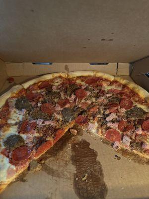 The Meat Sweats Pizza