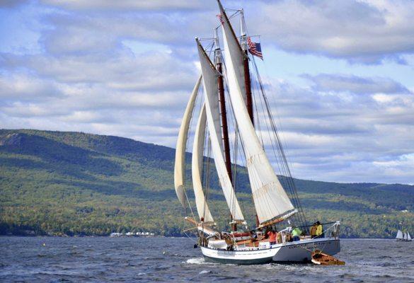 The GRACE BAILEY on the Penobscot Bay, Maine