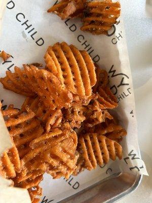 Homemade sweet potato fries these were awesome!