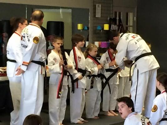 Producing new leaders, one black belt at a time!