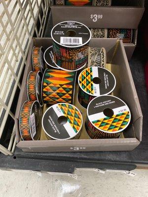 Black History Section: Ribbon $3.99