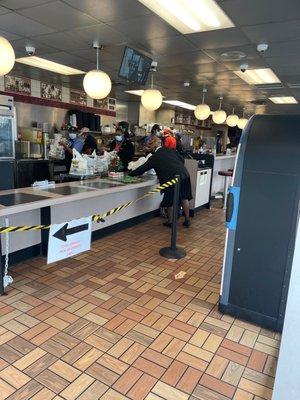 Waffle House employees serving with kindness on Christmas Day!