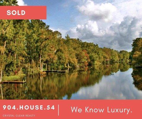 Another waterfront property SOLD.