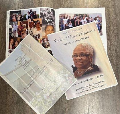 Custom obituaries