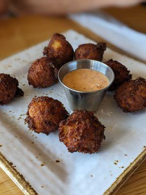 Crab hushpuppies