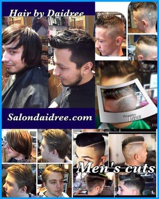 Men's cuts by Daidree