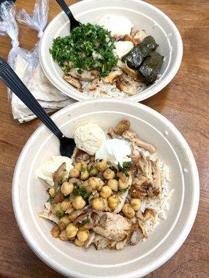 Chicken Shawarma Bowls