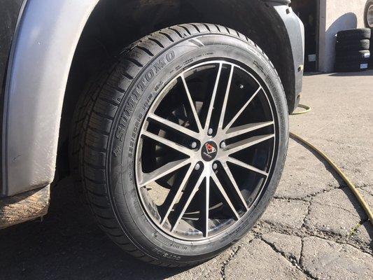 Brand new low profile tire