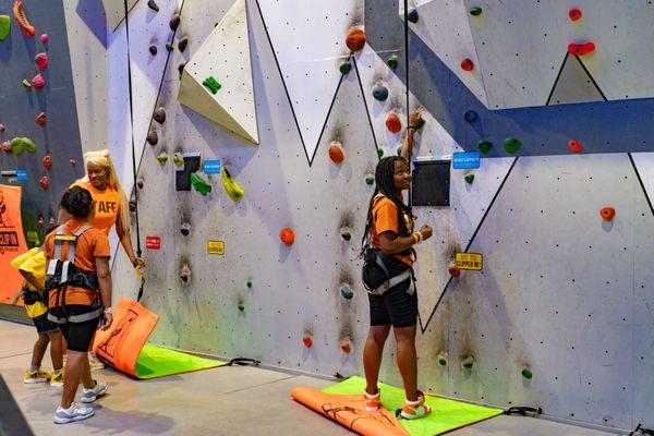 Rock-Climbing! Good for all ages!