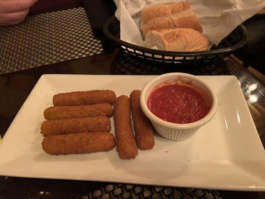 There really good kind of Mozzarella Sticks! Yum!