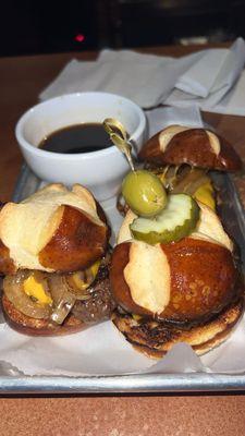 3 Piece Burger Sliders