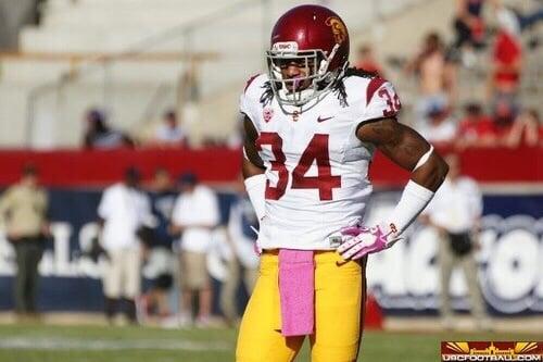 Former USC Trojan linebacker and safety Tony Burnett.