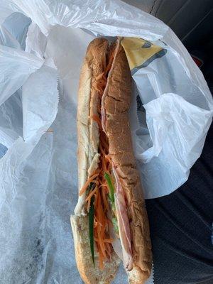 Bahn mi sandwhich