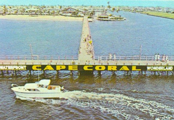 Early years...Cape Coral Yacht Club Pier