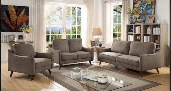 Living Set 2 Piezas....                                          $798.00 Regular % Discount $649.00 (1769CM) 1) Sofa 1) Loveseat