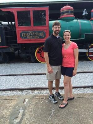 Dr Curtis and his sweet wife, Meaghan.