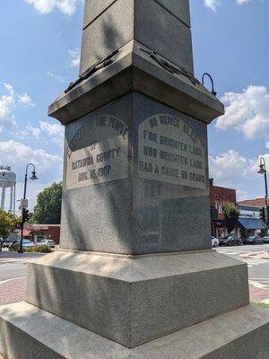 Catawba County Confederate Monument