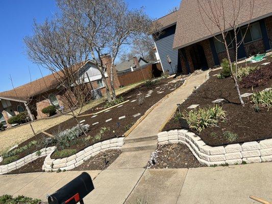 Landscaping/mulching