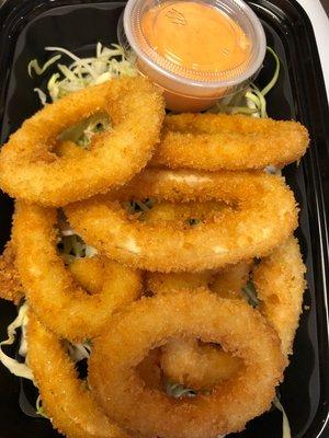 Crispy calamari