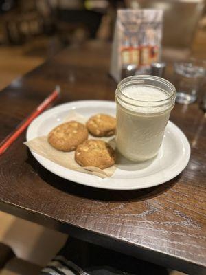 Milk and cookies