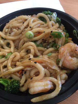 Yaki Undo Noodle with shrimp