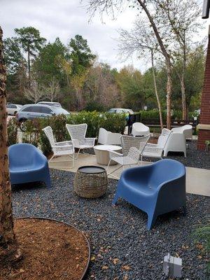 Outdoor seating