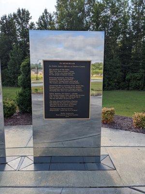 Onslow County Public Safety Memorial, Jacksonville