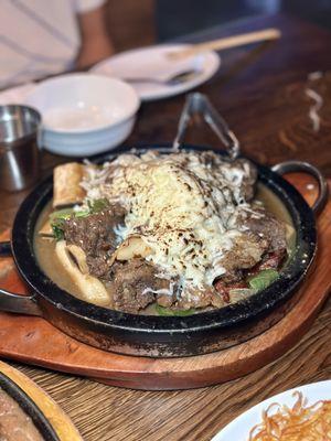 Galbi Jjim with Cheese