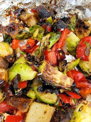 Fire roasted vegetables