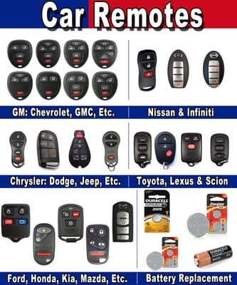 Ventura Locksmiths Remotes Poster