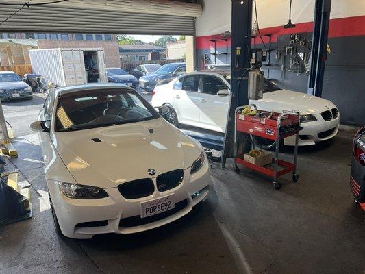 M5 and M3 came in for a service