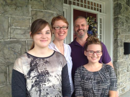 Our Staff: Jennifer, Laura, Dr. Sheehan, and Taylor