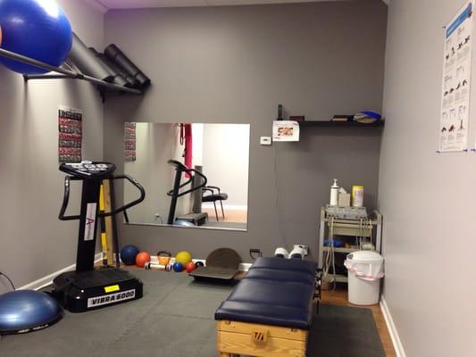 Exercise - Rehab room - Vibration Sessions