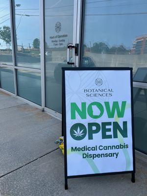 NOW OPEN! #medicalcannabis