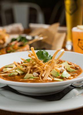 Chicken tortilla soup