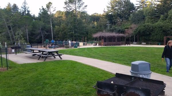 Playground and picnic area.