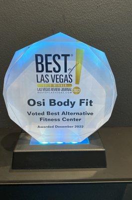 OsiBodyFit is the GOLD winner for 2022!