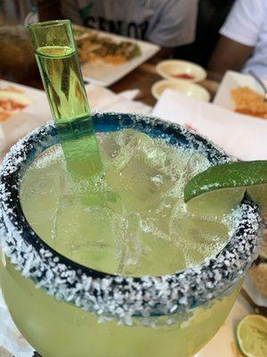 Margarita w/tequila shot